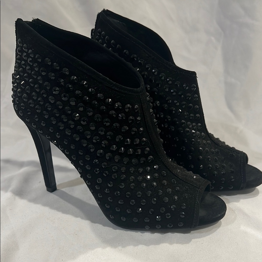 Michael Kors Black Studded Heels